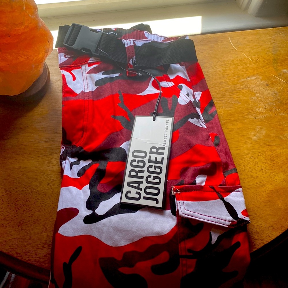 Hot Topic Cargo Joggers, Brand new